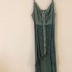 Gimmicks high low duster vest